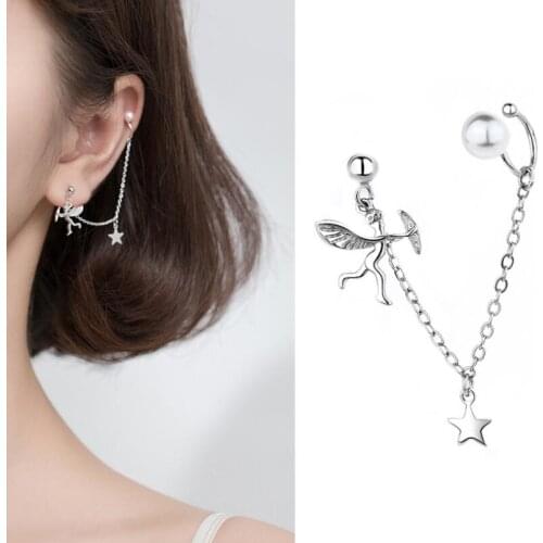 Drop earrings jewelry earrings Cupid pearl jewelry Christmas fashion jewelry for women earrings