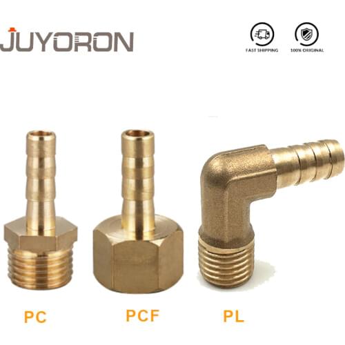 Pagoda Connector Thread PT 1/8 1/4 3/8 1/2 Inch 6 8 10 12 14mm Hose Tube Barb Connector Water Pipe Fittings