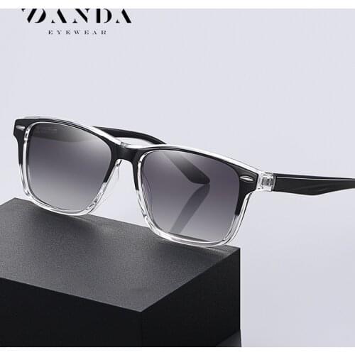 Polarized Sunglasses Men and Women Fashion Square TR90 Frame Sun Glasses Classic Rivet Rays Brand Designer Goggle UV400