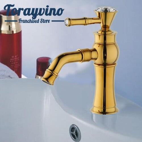 Torayvino Gold Bath Faucets