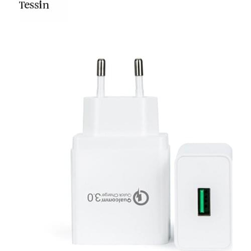 INGMAYA USB Charger 18W Quick Charge 3.0 Fast Charging For Samsung Galaxy S8 S7 LG Nexus Pixel 4 XL QC3.0 Phone AC Wall Adapter