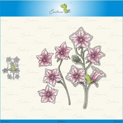 Balloonflower Cutting Dies new 2020 Metal mould dies Scrapbooking Paper Making Craft die Matching color paper dies alinacrafts