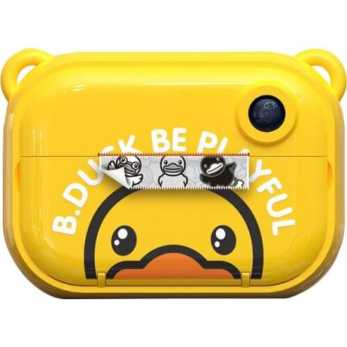 BDuck Polaroid Film Cameras Once Imaging Camera Instax Mini Film Photo Print Cute Smart Beauty Gift For Kids Children #R20