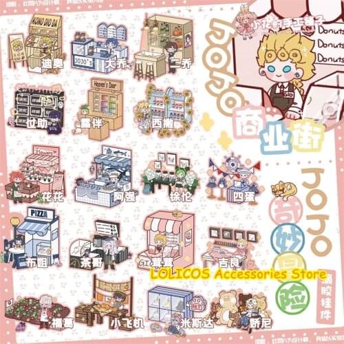 Kujo Jotaro Kakyoin Noriaki DIO Keychain JOJOs Bizarre Adventure Cartoon Transparent Acrylic Pendant Keyring Anime Cosplay