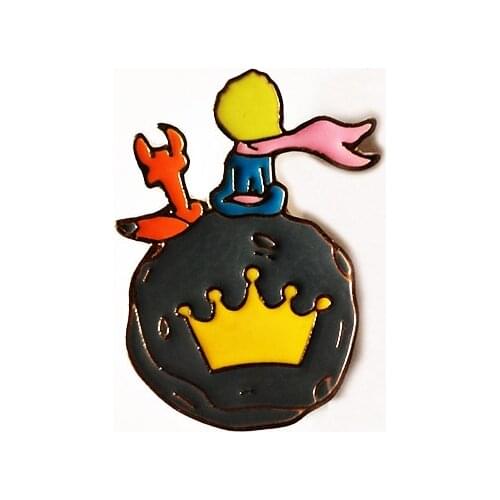 Anime Enamel Pins Lovely Fox Brooches For Women And Kids Lucky Gifts Backpacks Badge Jewelry Wholesale