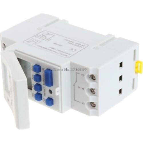 For 1PC AC 220V 16A Digital LCD 7-Day Programmable Timer Time Relay Switch Promotion