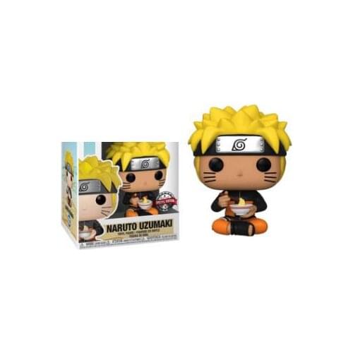 Funko Naruto Ninja Peripheral Limited Naruto Noodle Eat 823#10cm PVC Action Toy Figures Collectible Model Toys with original box