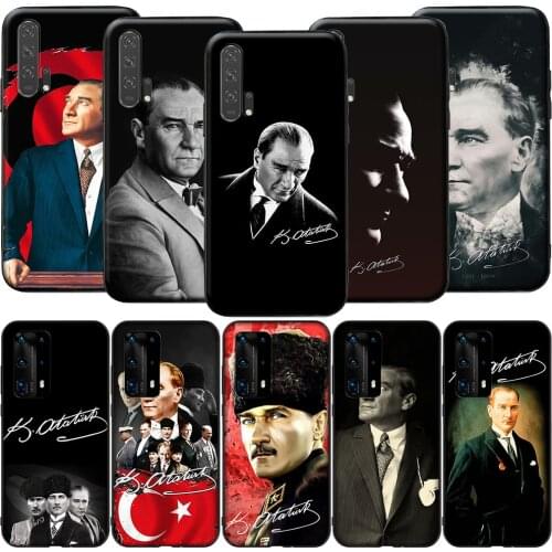 GX248 Turkey Mustafa Kemal Ataturk for Huawei Y5P Y6P Y7A Y8P Y9A Mate 10 20 30 Pro Lite Nova 2i 3 3i 4 5 5T 7 SE P Smart Z