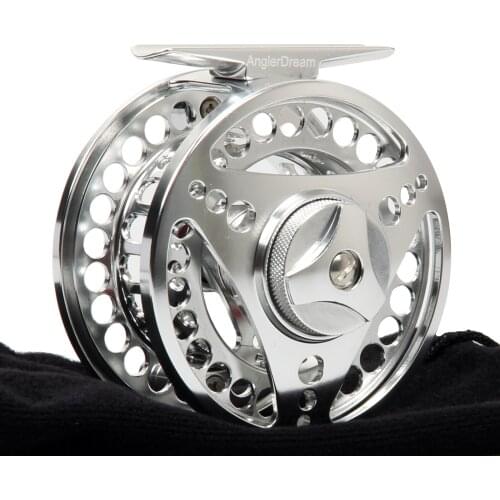 Fly Fishing Reel EX-ALC 3/4 5/6 7/8 9/10 WT Fly fishing reel CNC Machined Fly Reel Large Arbor Design Light Weight Fishing Reels