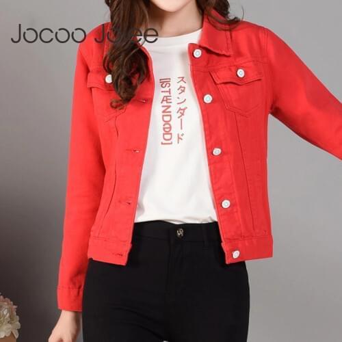 Women White Denim Jackets Female Spring Autumn Streetwear Pockets Button Single Breasted Jeans Jacket Casual Korean Denim Coat