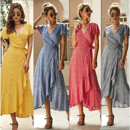 LLLWeechoLinkite Summer Dresses With Print