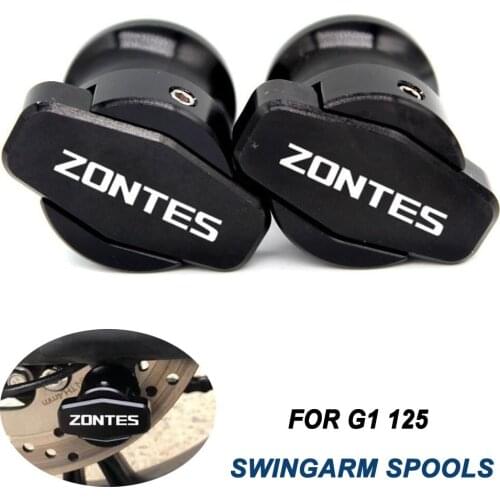 Motorcycle Swingarm Spools Rear Stand Screws Sliders For Zontes G1 -125 G1 125 125-G1