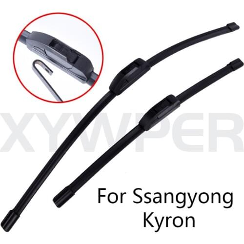 Winshield Wipers Blade For Cars for Ssangyong Kyron from 2005 2006 2007 2008 to 2010 windscreen wiper car Accessories wholesale