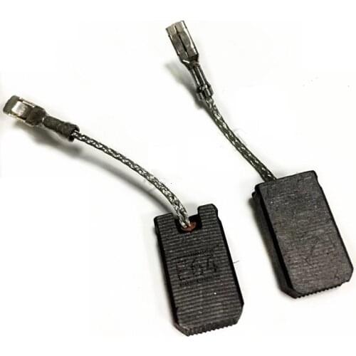 1 Pair (2pcs) GWS 14 GPO 12CE carbon brush with cutoff replacement For BOSCH GWS 14 GPO 12 GWS14-150CI 10-125 14-125CI GPO12CE