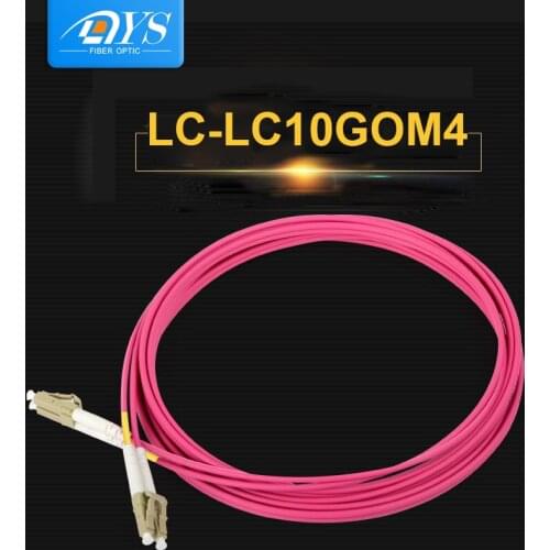 5pcs/lot LC-LC Multi-Mode OM4 Fiber Cable 2.0mm 50/125 Duplex Fiber Optical Jumper Patch Cord 15m 20m 30m