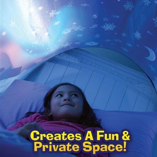 80x220cm Dream Tent Unicorn Tent Childrens Dream Tent Star Tent Indoor Foldable Bed Mosquito Net Children Christmas Gift