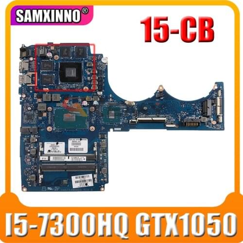 926307-001 926307-601 For HP TPN-Q193 15-CB Laptop Motherboard DAG75AMBAD0 With i5-7300HQ CPU GTX1050 4GB-GPU 100% Fully Tested