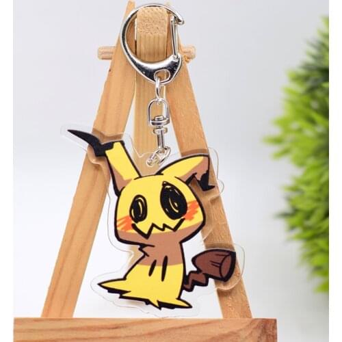 Anime Keychain WL0714 Acrylic Cartoon Keyring Accessories