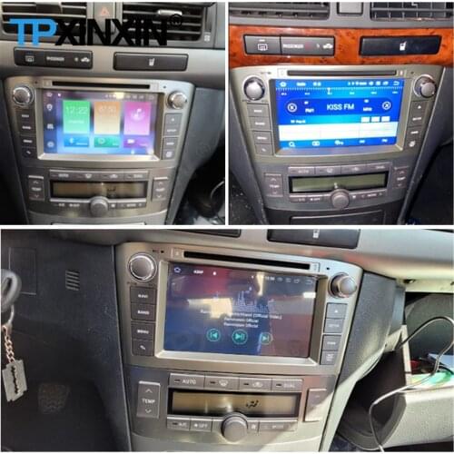 64G Car Radio 2Din Stereo Receiver Android For Toyota Avensis 2002 2003 2004 2005 2006 2007 2008 GPS Multimedia Player Head Unit