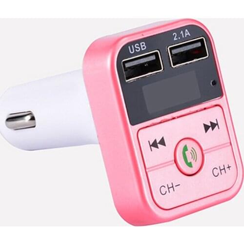 B2 Car Professional MP3 Player Car Bluetooth Hands Free FM Dual USB Charger Car Accessories