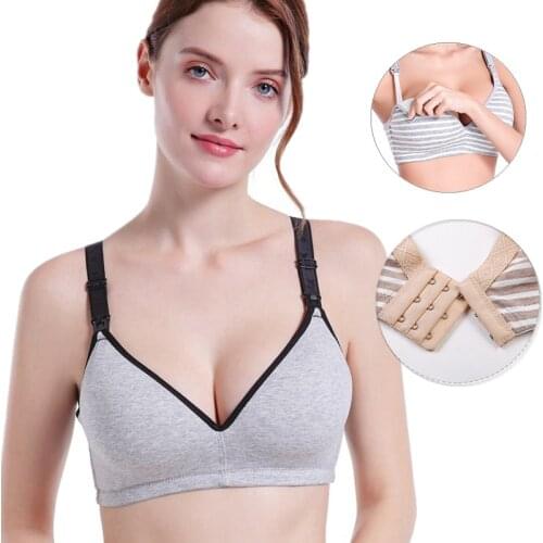 Breastfeeding Maternity Nursing Bras for Feeding Cotton sleep bra Clothes For pregnant women Pregnancy underwear Clothing