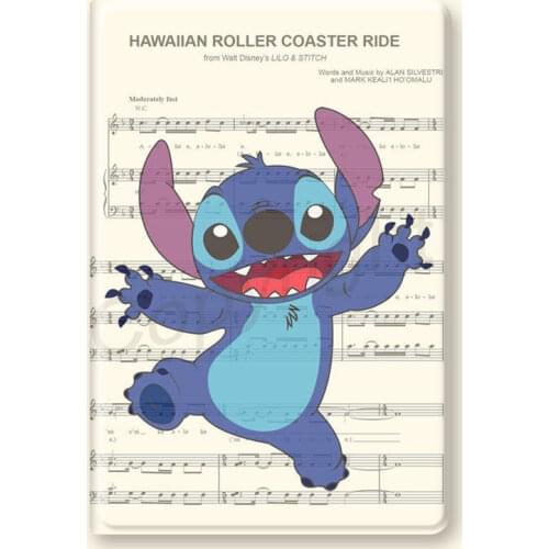 Disney Stitch Clamshell Cover for IPad 10.2 2019 IPad 3 4 9.7 2017 2018 IPad Air 2 9.7 iPad Pro Tablet Imitation Leather Case