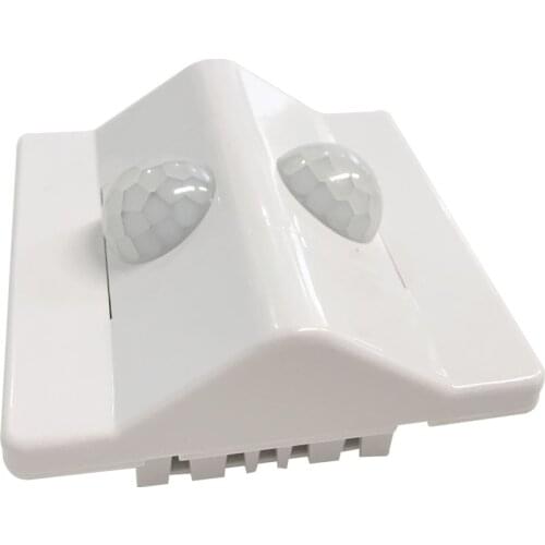 Double Head PIR Motion Sensor Switch AC90-270V Human Body Induction Sensor Light Control Detector Adjustable Delay Sensor Switch