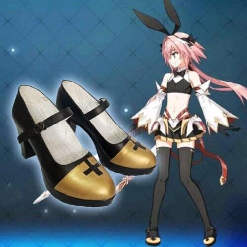 Fate Grand Order/FGO Astolfo (Saber) Stage 3 Cosplay Costume Shoes Knight of Evaporated Sanity Halloween Cosplay Shoe cute woman
