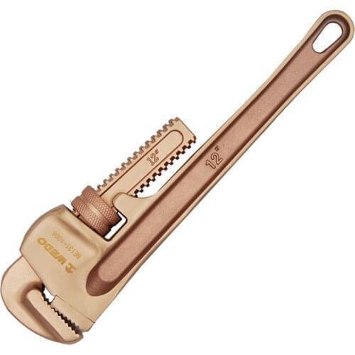 Hot Sales Explosion-Proof Tools Pipe Wrench beryllium copper aluminum bronze material