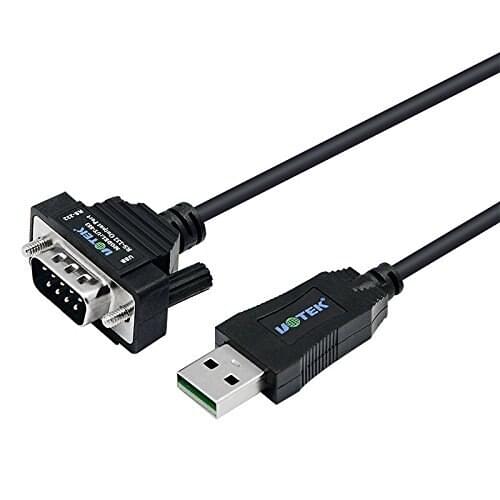 UTEK UT-883 USB to 232 Converter(1-port USB to RS-232 Serial Converter) DB9 COM CABLE 1.5M