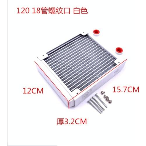 Copper Radiator 140MM 280MM 420MM For Cabinet Water Cooling Kit Building Environmental Product 32mm Thick