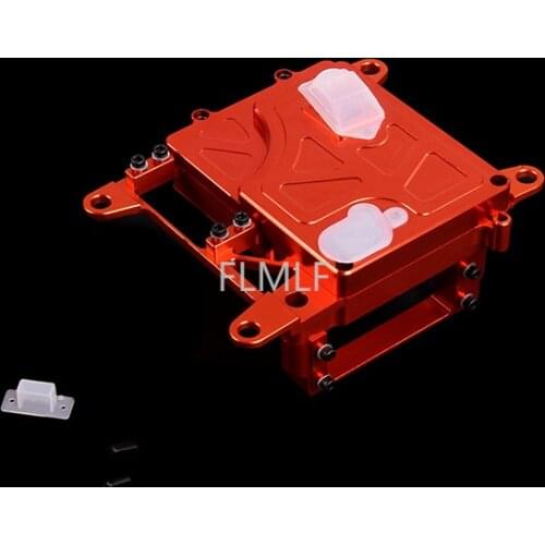 CNC Metal Battery Box Kit Fit for 1/5 HPI ROVAN ROFUN KM GTB TS BAJA 5B 5T 5SC