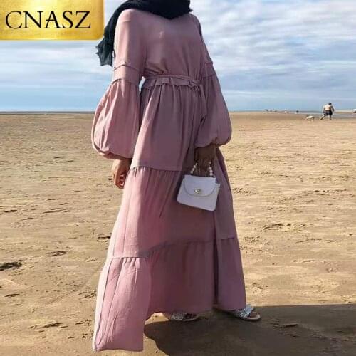 Latest High Quality Dress For Muslim Women Robe Femme HiverElegant Fashion Beautiful Muslim Dress Women Musulman Ensembles