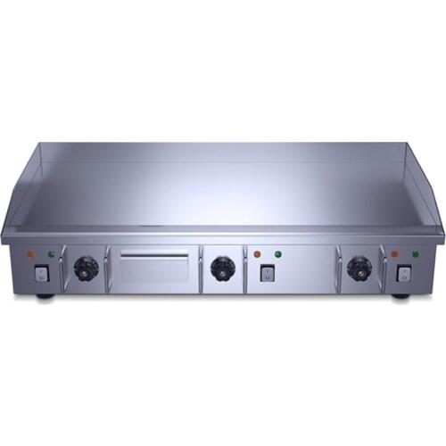 Lengthened large teppanyaki teppanyaki commercial lengthened large electric griddle fried rice equipment grilled cold noodle mac