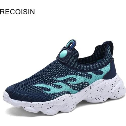 RECOISIN 2020 Summer Children Sneakers Girls Shoes Fashion Kids Shoes Breathable Mesh Child Shoes Boys Casual Shoes