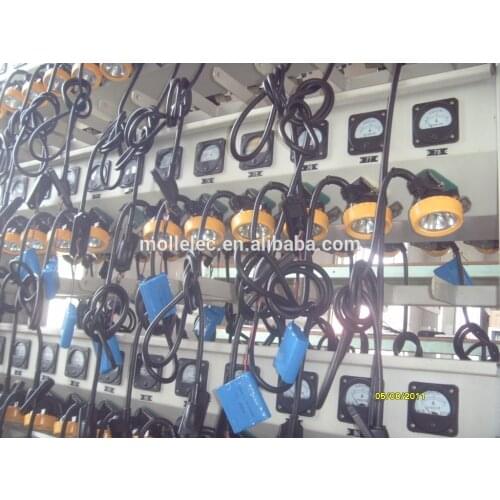 Miners cap lamp charger rack mining lamp charging tower mine lamp rack charger