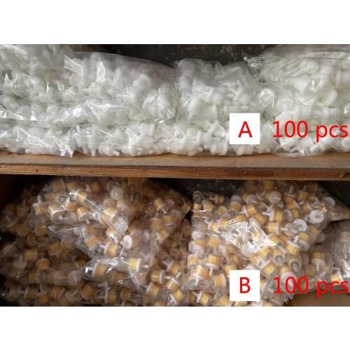 100 pcs Universal Fuel gas Oil Filter for 50cc 70cc 110cc 250cc Motorcycle Scooter Dirt Pit Bike ATV Go Kart motorbike Motorized
