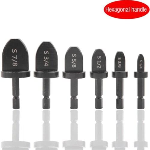 6pcs Imperial Tube Pipe Expander Support for Air Conditioner Conditioning Swaging Tool 7/8 3/4 5/8 1/2 3/8 1/4 Inch