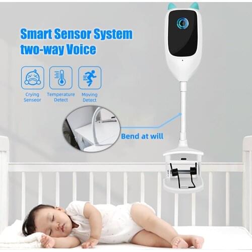 Baby Monitor Wifi Camera Baby Cry Alarm Push Infants Kid Smart Home Security Wifi Wireles IP Camera For Babies Remote Monitoring