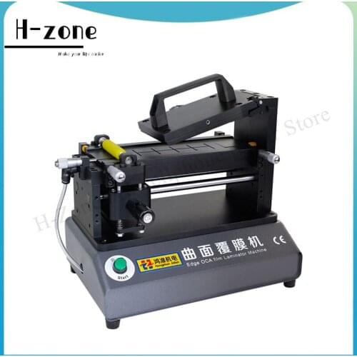 Edge OCA Film Laminator Machine LCD Polarizer Machine for iPhone for Samsung LCD Repair Curved screen oca glue paster