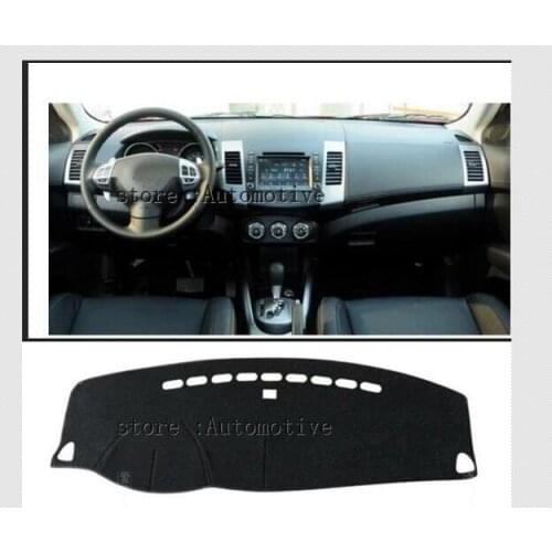 20062007 2008 2010 2011 2012 For Mitsubishi Outlander Car Dashboard Cover Avoid Light Pad Instrument Platform Dash Board Cover