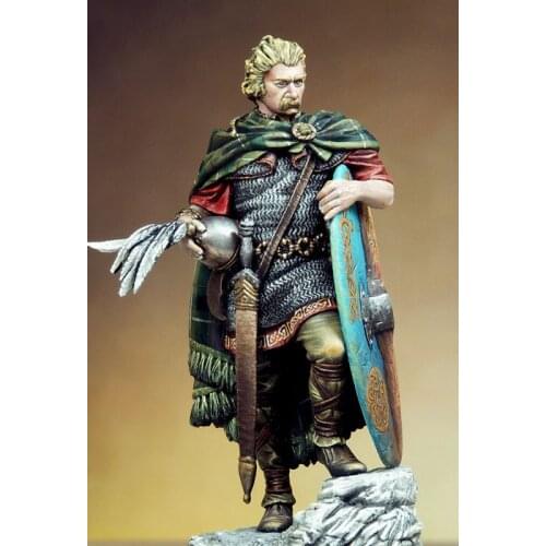 New Unassembled 1/32 54mm stand ancient Warrior 54mm Resin Kit DIY Toys Unpainted kits