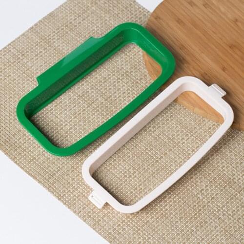 Disposable Rubbish Bag Holder Rack Hanging Kitchen Cabinet Door Trash Rack Style Storage Garbage Bags Для Дома