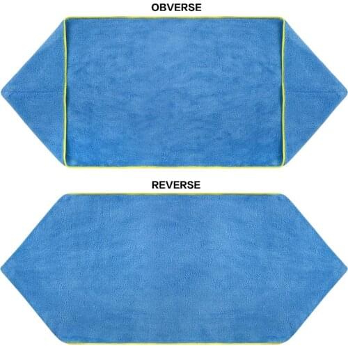 Microfiber Pet Bath Towel Ultra Absorbent Soft Pet Drying Towels With Hand Pockets For Small Medium Large Dogs Cats 16InX40In