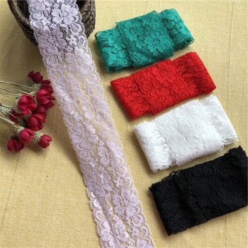 S1103 Purple.Black.White.Green high quality beautiful white lace ribbon tape lace trim diy embroidered for sewing decoration a