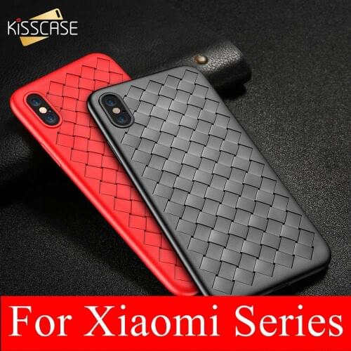 KISSCASE Woven Silicon Case For Redmi K20 K20 Pro Case A2 6X Note 6 6 6A 6 Pro Note 7 Cover For Xiaomi 8 Lite 9 8 8SE 9SE Coque