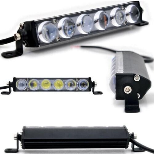 Replacement LED light bar 60W 7 inch Waterproof Car 4D Lens Single Row