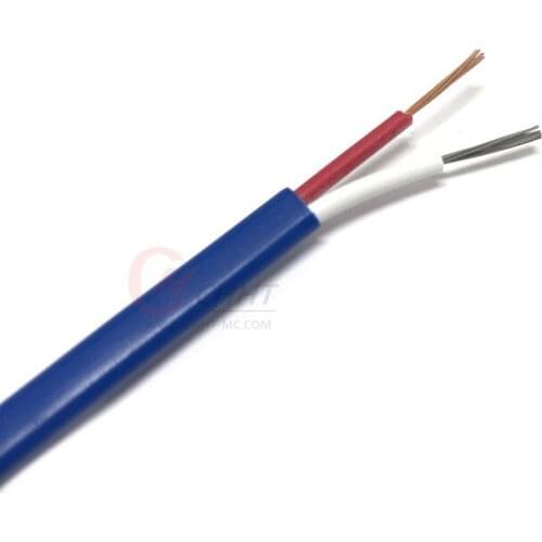 2*7*0.3mm K-Type PVC Sheathed Blue Multi-Strand Thermocouple Compensation Wire