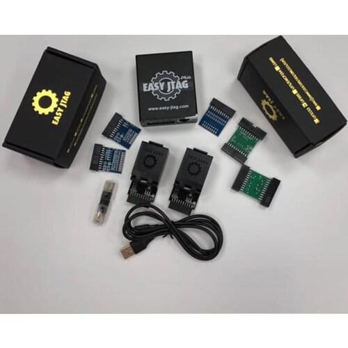 2020original new Z3x - easy Jtag plus box with Easyjtag UFS 95 Sockets Adapter with Easy jtag UFS 153 Sockets Adapter