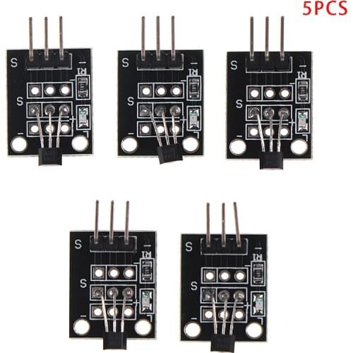 5pcs KY-003 A3144 Standard Hall Magnetic Sensor Module Works For Arduino Boards